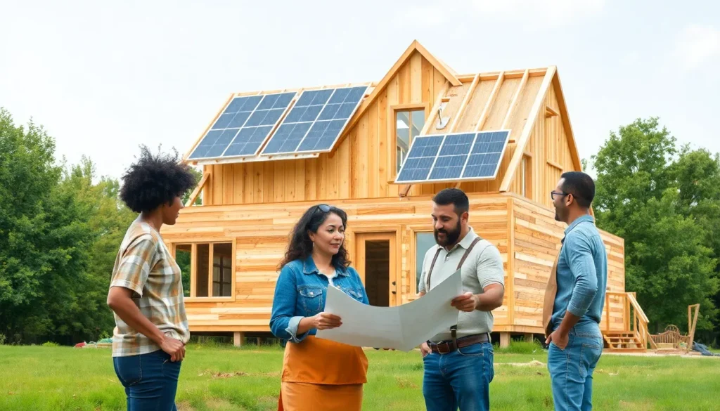 sustainable living builders